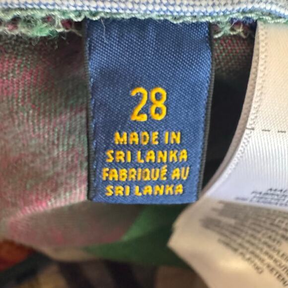 Polo Ralph Lauren Classic Fit Men’s Linen Plaid Short Multicolored Preppy Sz 28 - Picture 6 of 7